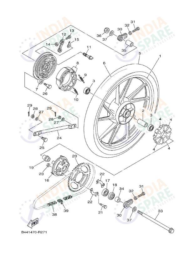 REAR WHEEL